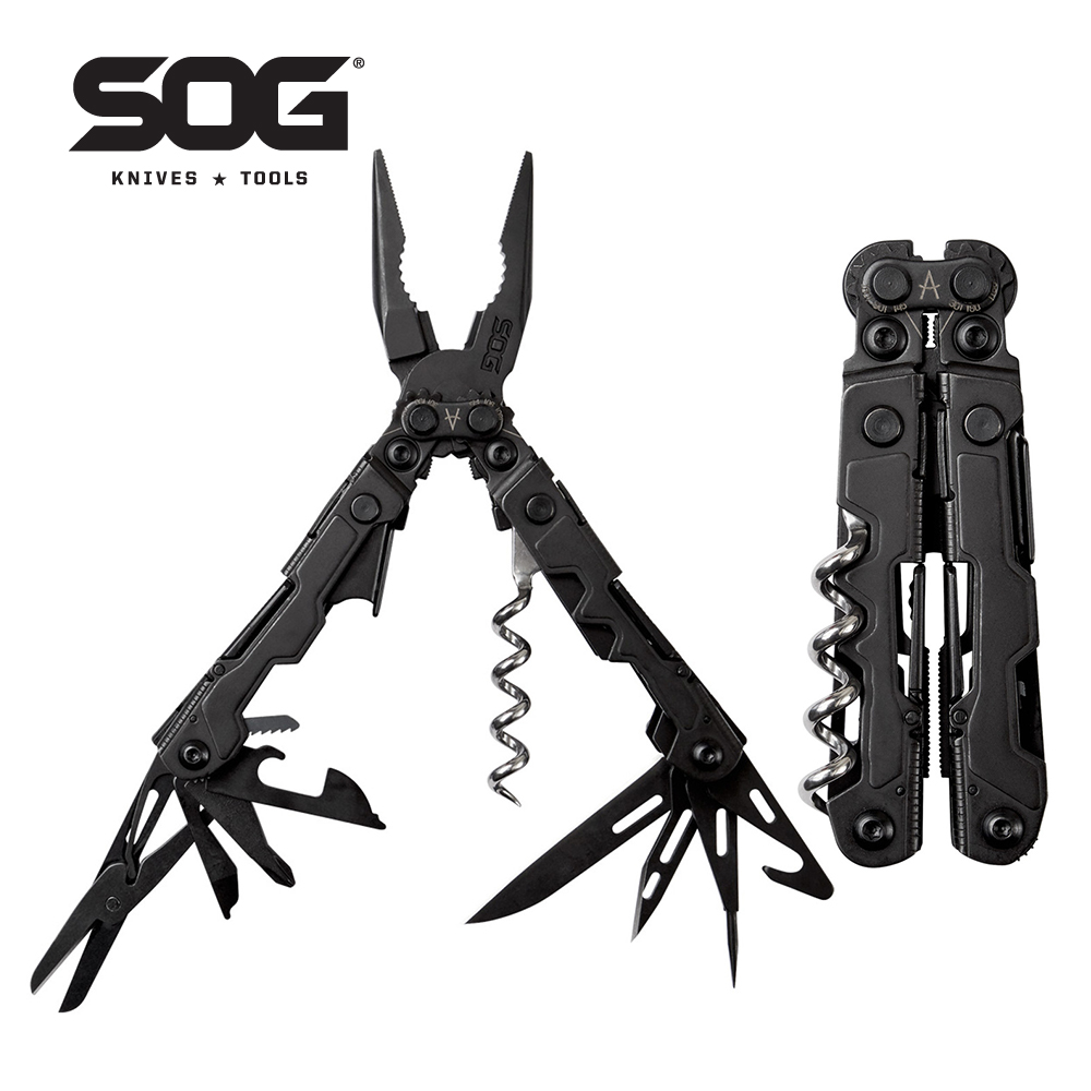 Edc Carry Knife - SOG PowerLitre 19 Functions Compact Multitool
