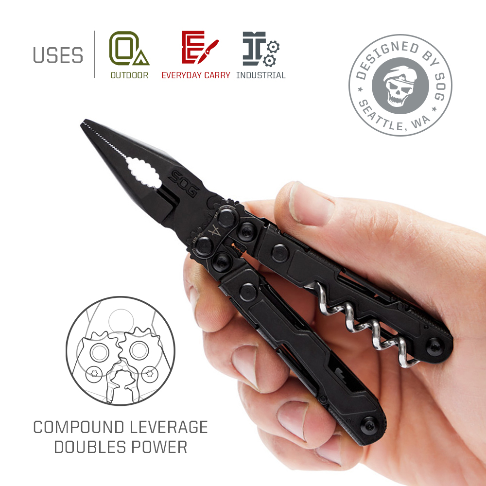 SOG PowerLitre 19 Functions Co - огляд і ціна Edc Carry Knife
