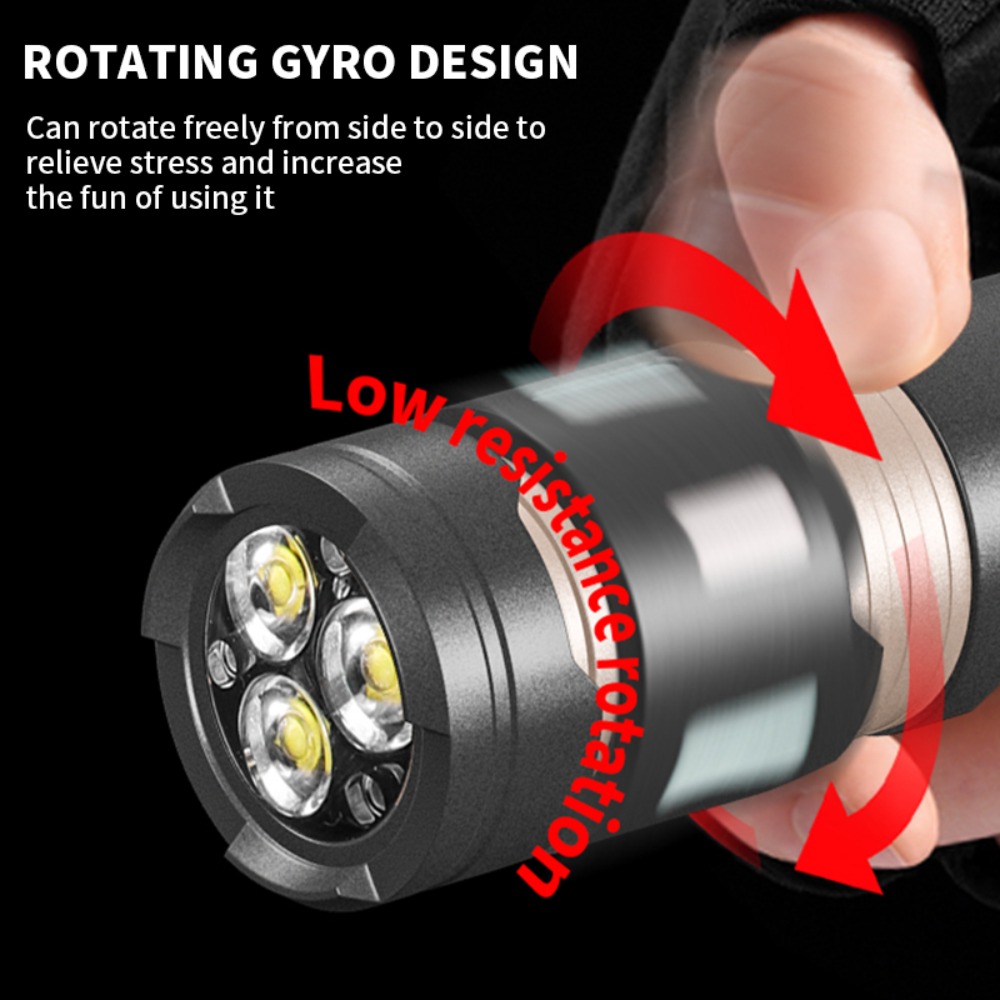 3 XPG LED Bright Flashlight Mu - огляд і ціна Edc Carry Clip