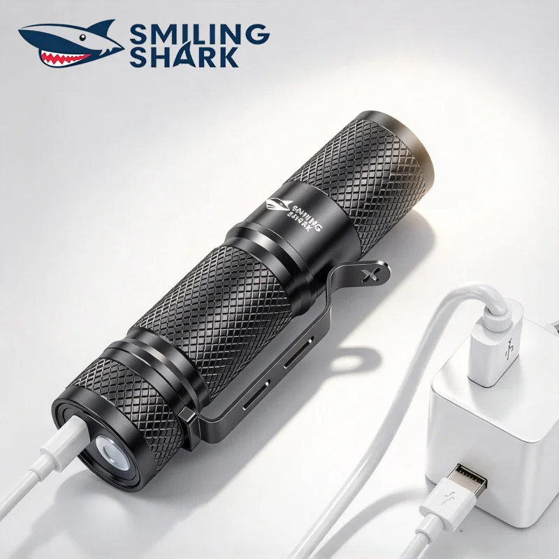 SMILING SHARK Ultra Powerful M - огляд і ціна Edc Carry Clip
