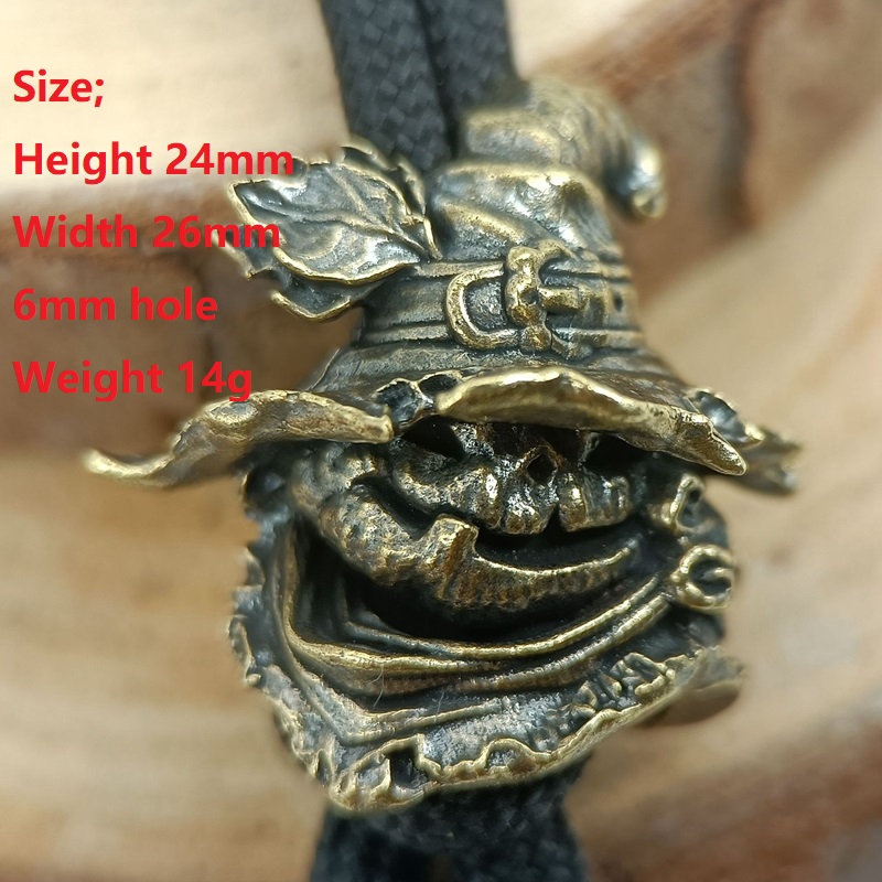 Traveler Head Brass Knife Bead - огляд і ціна Edc Carry Knife